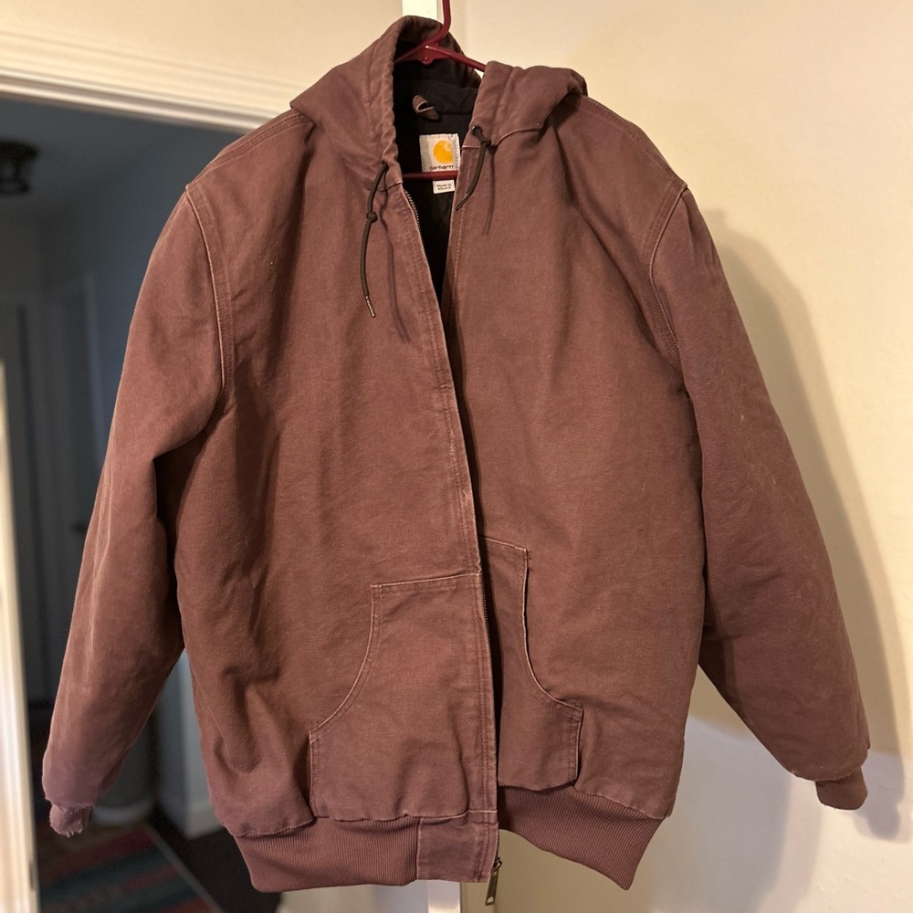 Carhartt Duck Active Jacket - Deep Wine XXL Women’s